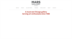 Desktop Screenshot of marsgallery.com